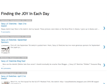 Tablet Screenshot of findingthejoyineachday.blogspot.com
