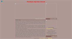 Desktop Screenshot of haji-dan-umroh.blogspot.com