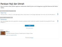 Tablet Screenshot of haji-dan-umroh.blogspot.com