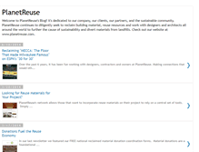 Tablet Screenshot of planetreuse.blogspot.com