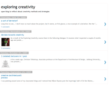 Tablet Screenshot of exploringcreativeness.blogspot.com