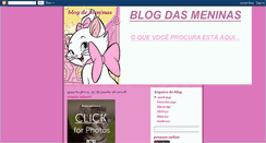 Desktop Screenshot of bloggdasmeninas.blogspot.com