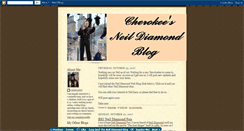 Desktop Screenshot of cherokee-fond.blogspot.com