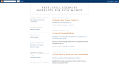 Desktop Screenshot of kettlebellexerciseworkouts.blogspot.com