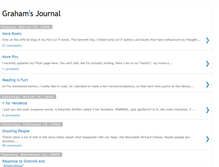 Tablet Screenshot of grahamsjournal.blogspot.com