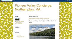 Desktop Screenshot of pioneervalleyconcierge.blogspot.com