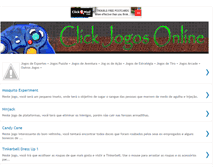 Tablet Screenshot of clickjogosonline.blogspot.com