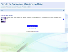 Tablet Screenshot of circulo-de-sanacion.blogspot.com