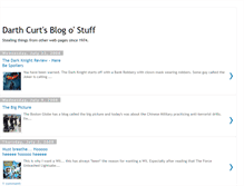Tablet Screenshot of darthcurt.blogspot.com