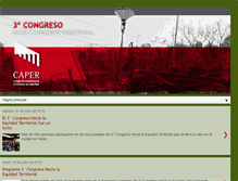 Tablet Screenshot of congresoequidad.blogspot.com