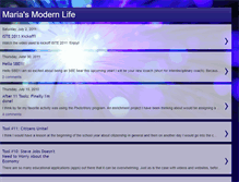 Tablet Screenshot of mariainmodernlife.blogspot.com