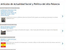 Tablet Screenshot of democraciaciudadanaenelaltopalancia.blogspot.com