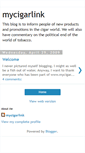 Mobile Screenshot of mycigarlink.blogspot.com