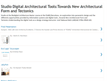 Tablet Screenshot of biodigitalarchitecturaldesign.blogspot.com