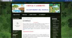 Desktop Screenshot of pedro-cienciayambiente.blogspot.com