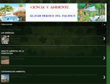 Tablet Screenshot of pedro-cienciayambiente.blogspot.com