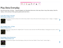 Tablet Screenshot of dota365.blogspot.com