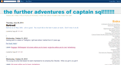 Desktop Screenshot of captainsql.blogspot.com