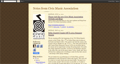 Desktop Screenshot of notesfromcivicmusicassociation.blogspot.com