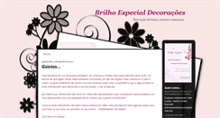 Desktop Screenshot of brilhoespecialdecoracoes.blogspot.com