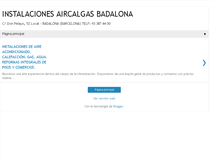 Tablet Screenshot of aircalgas.blogspot.com