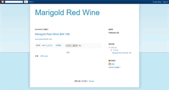 Desktop Screenshot of marigold168.blogspot.com