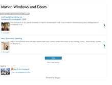 Tablet Screenshot of marvin-architectural.blogspot.com