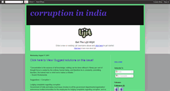 Desktop Screenshot of corruptioninind.blogspot.com