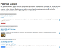 Tablet Screenshot of potomacexpress.blogspot.com