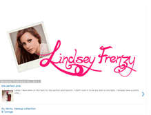 Tablet Screenshot of linzfrenzy.blogspot.com