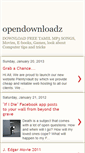 Mobile Screenshot of opendownloadz.blogspot.com