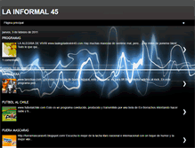 Tablet Screenshot of lainformal-45.blogspot.com