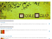 Tablet Screenshot of nicolesscrapplace.blogspot.com