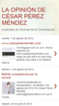Mobile Screenshot of cesarperezmendez.blogspot.com