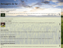 Tablet Screenshot of mensagensdatai.blogspot.com