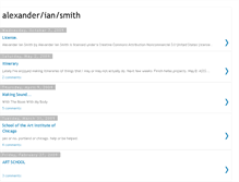 Tablet Screenshot of alexalexsmith.blogspot.com