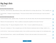 Tablet Screenshot of dogsdick.blogspot.com