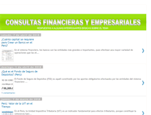 Tablet Screenshot of consultasfinancierasyempresariales.blogspot.com