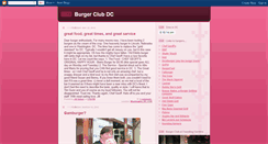 Desktop Screenshot of burgerclubdc.blogspot.com