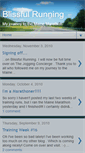 Mobile Screenshot of blissfulrunning.blogspot.com