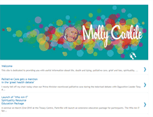 Tablet Screenshot of mollycarlile.blogspot.com