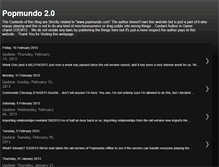 Tablet Screenshot of popmundoversion2.blogspot.com
