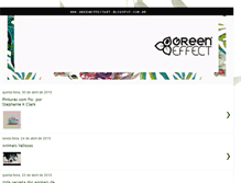 Tablet Screenshot of greeneffectart.blogspot.com