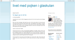 Desktop Screenshot of pojkeniglaskulan.blogspot.com