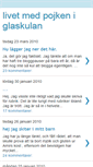 Mobile Screenshot of pojkeniglaskulan.blogspot.com