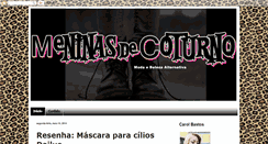 Desktop Screenshot of meninasdecoturno.blogspot.com
