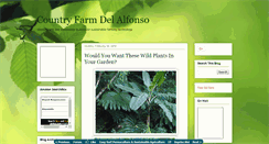 Desktop Screenshot of ecologyfarm.blogspot.com