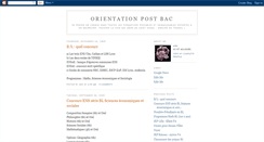 Desktop Screenshot of orientationpostbac.blogspot.com