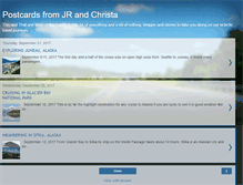 Tablet Screenshot of postcardsfromjrchrista.blogspot.com