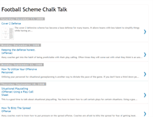 Tablet Screenshot of footballschemechalktalk.blogspot.com